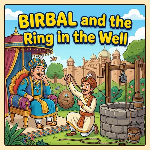 Birbal and the Ring in the Well