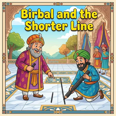 Birbal and the Shorter Line
