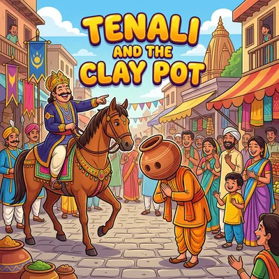 Tenali Raman and the Clay Pot – Tenali Raman Story for Kids