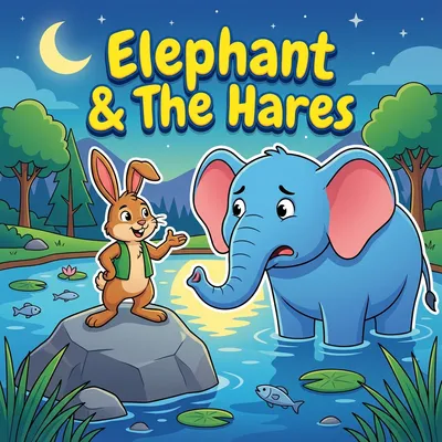 The Elephant and the Hares