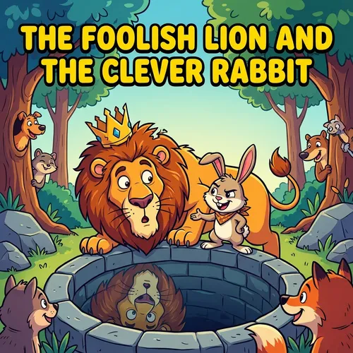 The Foolish Lion and the Clever Rabbit – Moral Story for Kids