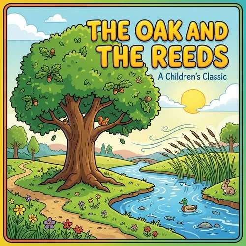 The Oak and the Reeds – Aesop Fables for Kids