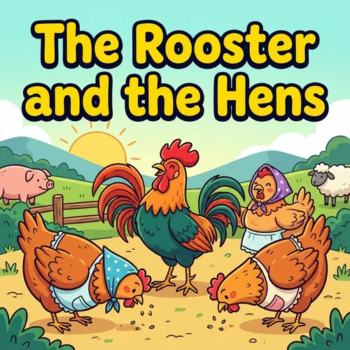 The Rooster and the Hens – Akbar Birbal Story for Kids