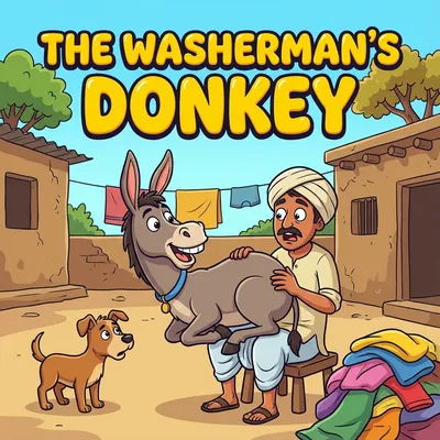 The Washerman's Donkey – Panchatantra Story for Kids