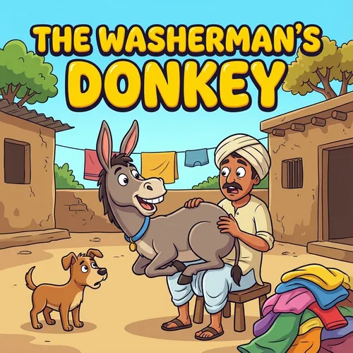 The Washerman's Donkey – Panchatantra Story for Kids
