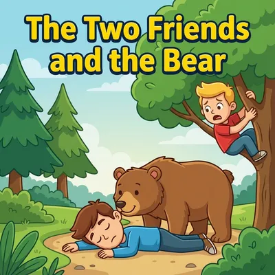 The Two Friends and the Bear
