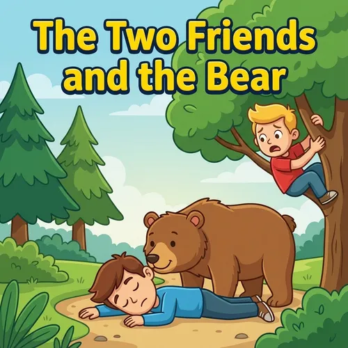 The Two Friends and the Bear