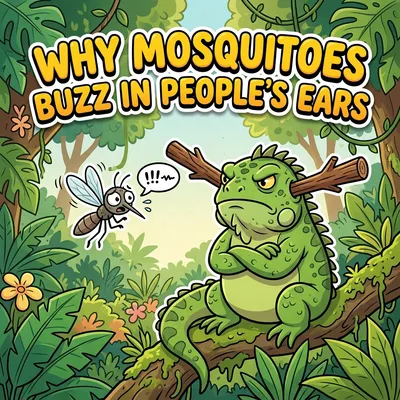 Why Mosquitoes Buzz in People’s Ears