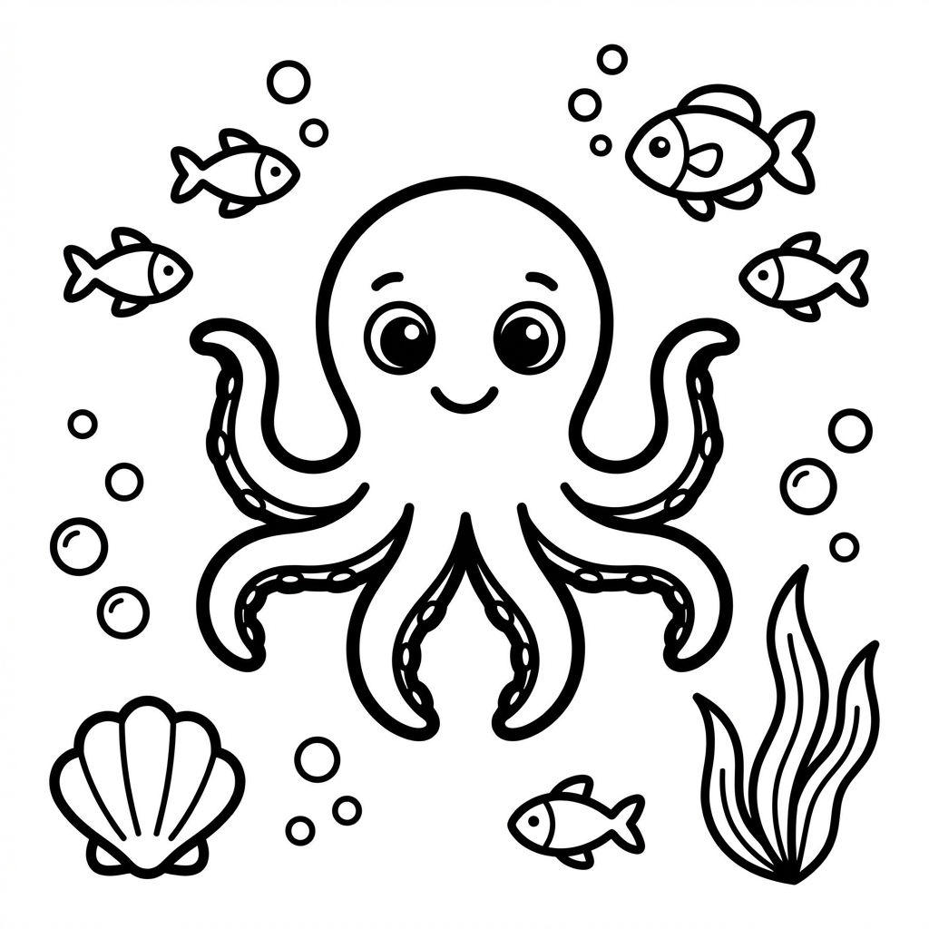 Cute Octopus